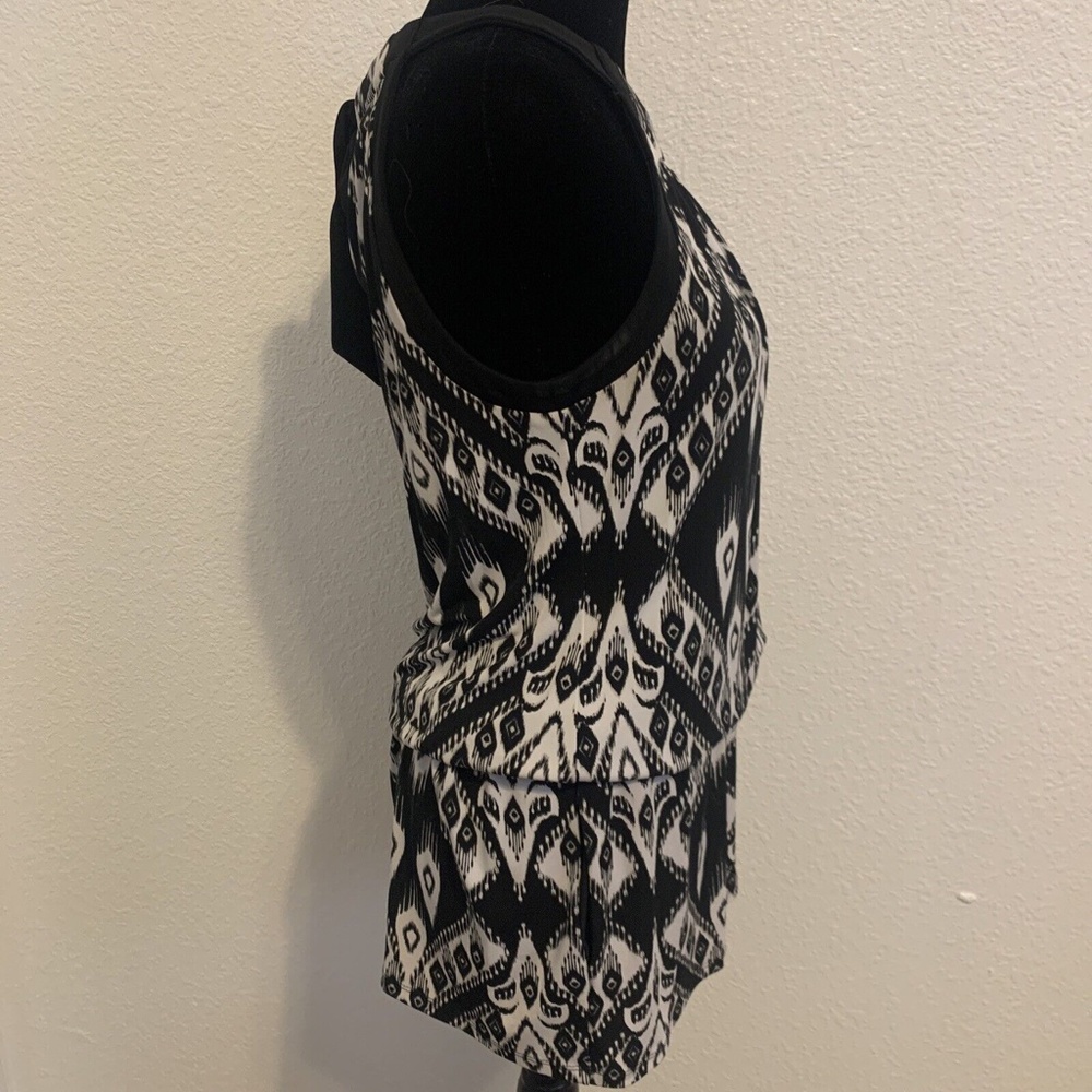 White House Black Market Drop Waist Sleeveless Top With Pockets Women's Size XS - Picture 2 of 12